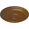 Ekena Millwork Traditional Ceiling Medallion (Fits Canopies up to 2 3/4"), Hand-Painted Smokey Topaz, 12"OD x 1"P CM12TRSTF - alternate 4